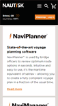 Mobile Screenshot of nautisk.com